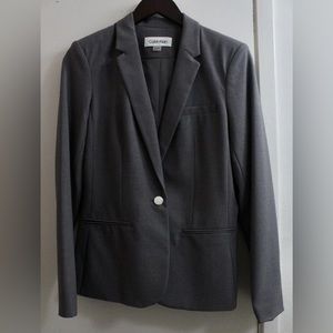 Calvin Klein Blazer (4, Grey)